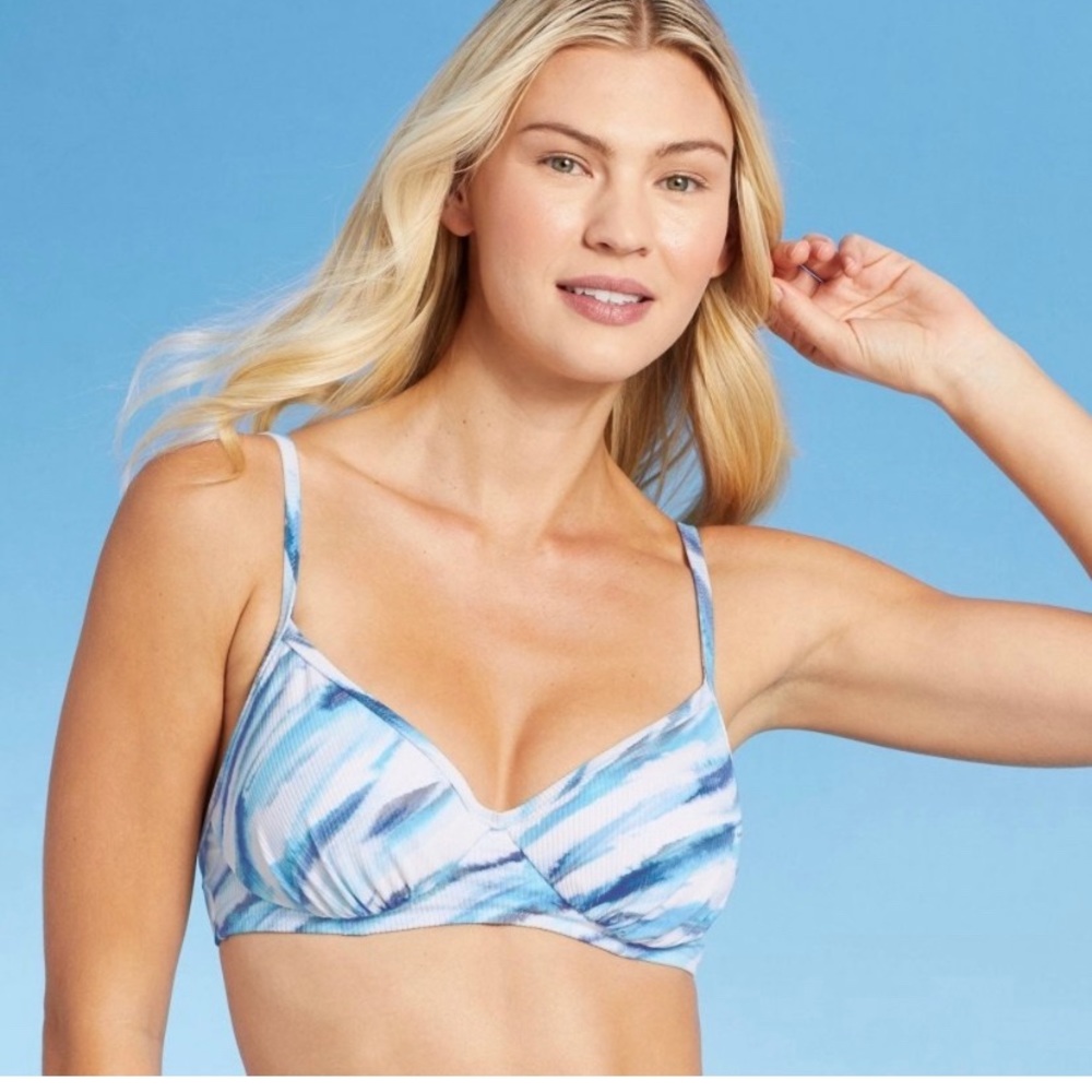 Shade & shore tie die bikini